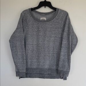 UGG Women's Heather Gray Crew Neck Sweater